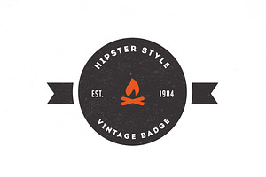 Trendy Vintage Logos & Badges