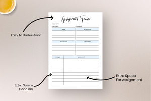 Assignment Tracker Sheet