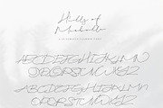 Hills of Marbella Font, a Script Font by Mats-Peter Forss (Thumbnail 8 of 8)