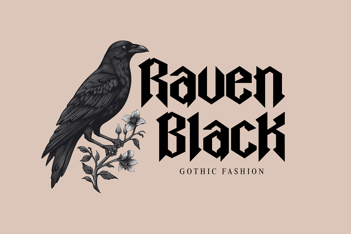 Black Rustik - Blackletter Logo Font, a Blackletter Font by Illushvara Design (Photo 10 of 13)