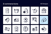 500 Technology Icons, an Outline Icon by Prosymbols (Thumbnail 16 of 18)