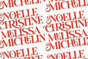 Amore Christmas - Christmas Font, a Serif Font by Keithzo (Thumbnail 7 of 8)
