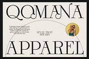 Monna Minimalist Serif Font, a Serif Font by Graphicxell (Thumbnail 7 of 8)