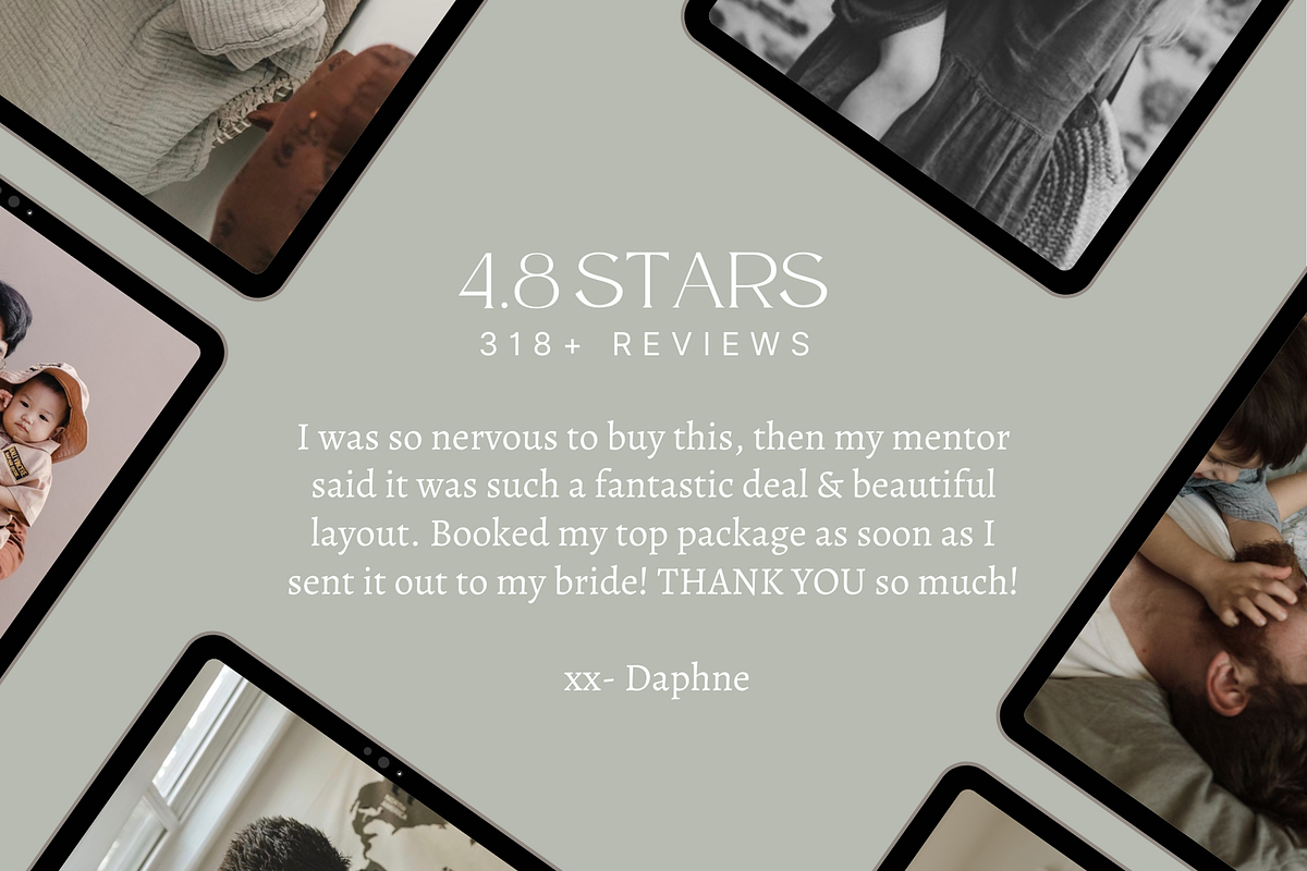 GOLD Family Price Photography Guide, a Magazine Template by Signature Edits (Photo 5 of 11)