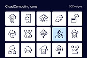 500 Technology Icons, an Outline Icon by Prosymbols (Thumbnail 11 of 18)