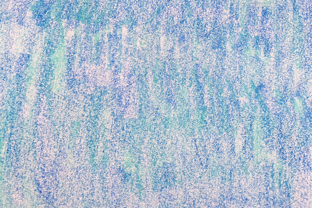 Blue crayon texture., a Texture Graphic by LaConnie Creations