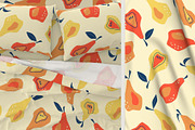 Sweet Pears Seamless Pattern Set, a Pattern Graphic by Irina Ostapenko (Thumbnail 3 of 5)