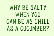 Cucumber Font, a Handwritten Font by Handmadefont (Thumbnail 4 of 10)