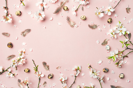 Easter background with eggs stock photo containing easter and holiday, a Holiday Photo by Foxys