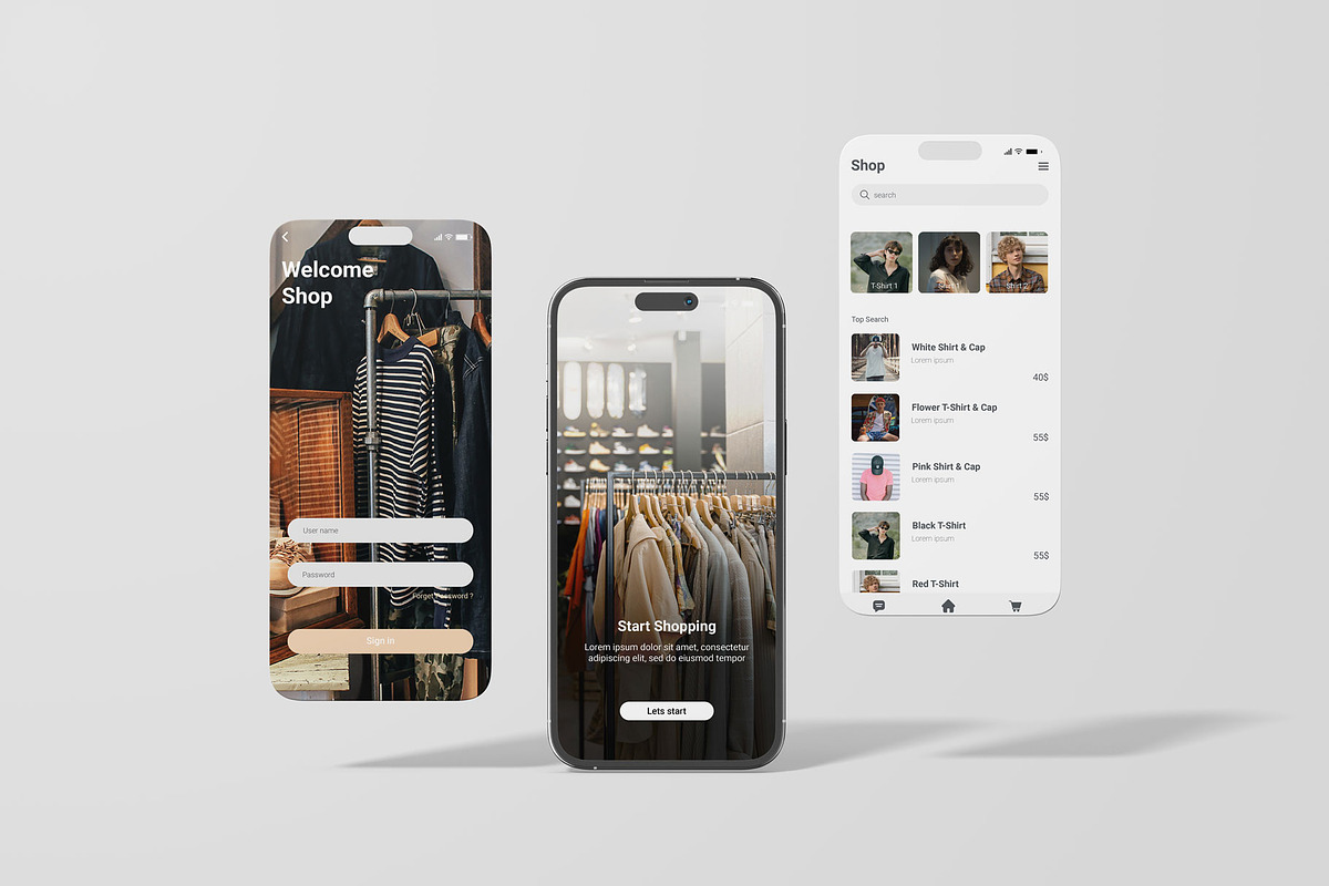 Phone 14 Pro Screen Mockup, an iPhone Mockup by scribrostudio (Photo 2 of 12)