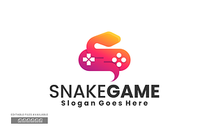 Snake Game Gradient Colorful Logo, a Branding & Logo Template by ivan_artnivora