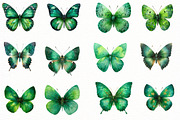 St Patricks Day Butterfly Clipart, an Illustration by Designworld (Thumbnail 5 of 6)