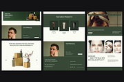 Figma Men’s Skincare Landing Page, a Landing Page Template by Musara (Thumbnail 4 of 5)