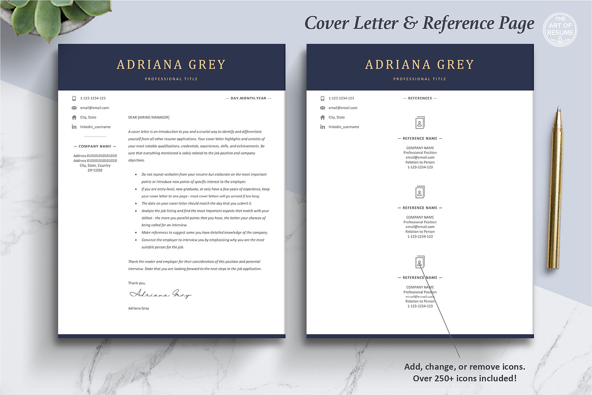 Professional Resume Template Design, a Resume Template by The Art of Resume (Photo 6 of 8)