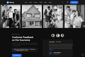 Insurance Company WordPress Theme