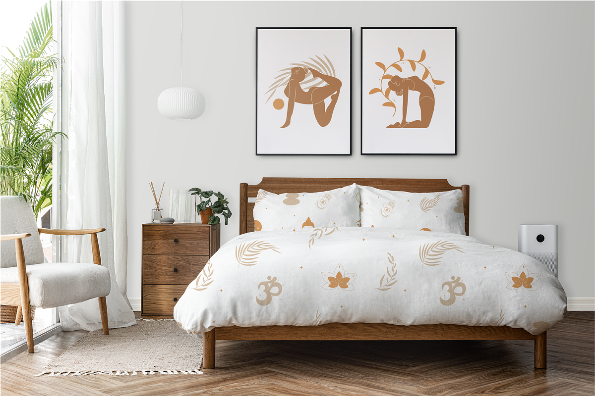 Yoga Vector Clip Art Collection, a Healthcare Illustration by Vibérains (Photo 11 of 13)
