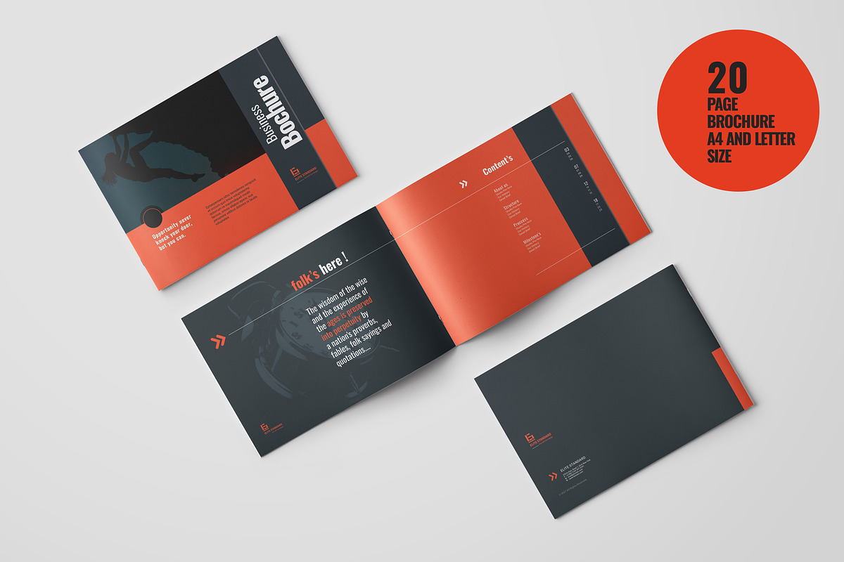 Landscape Brochure, a Brochure Template by Elite_Standard (Photo 1 of 5)