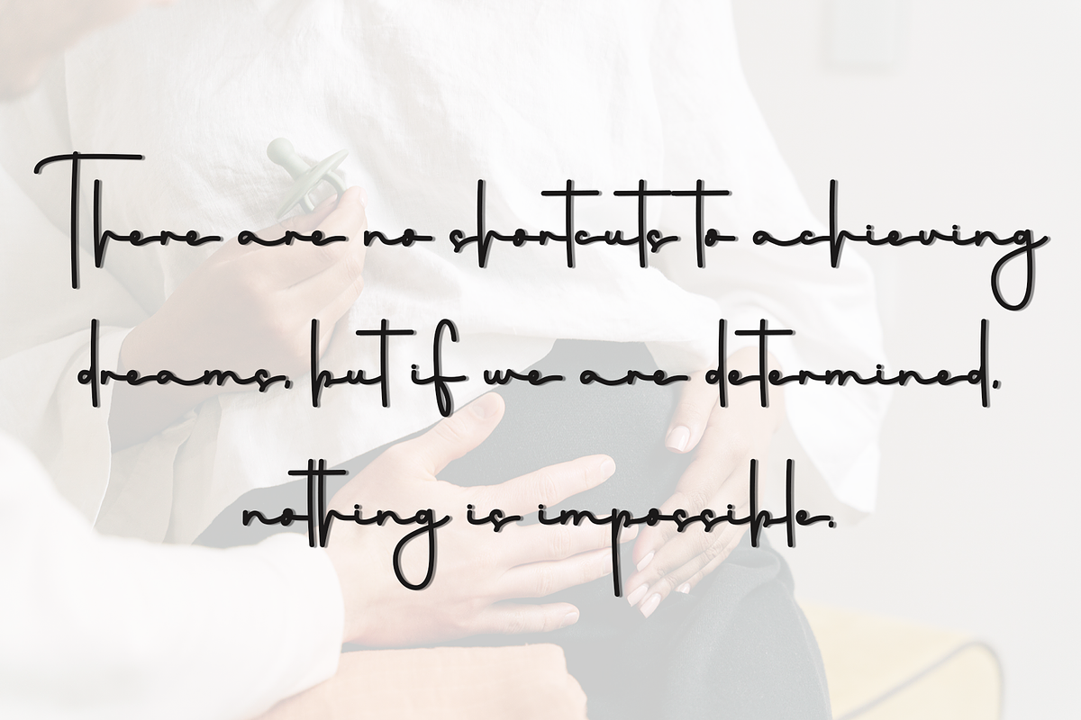 Strikeout, a Handwritten Font by InermediaSTUDIO (Photo 7 of 8)