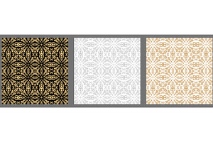 Set of Classic Orient Seamless, a Pattern Graphic by FineArtStudio