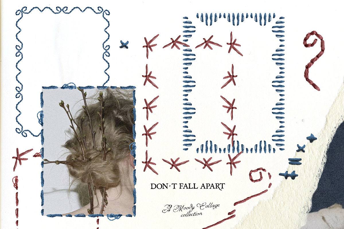 Don't Fall Apart: Moody Collage Kit, an Object Graphic by Purple (Photo 9 of 14)