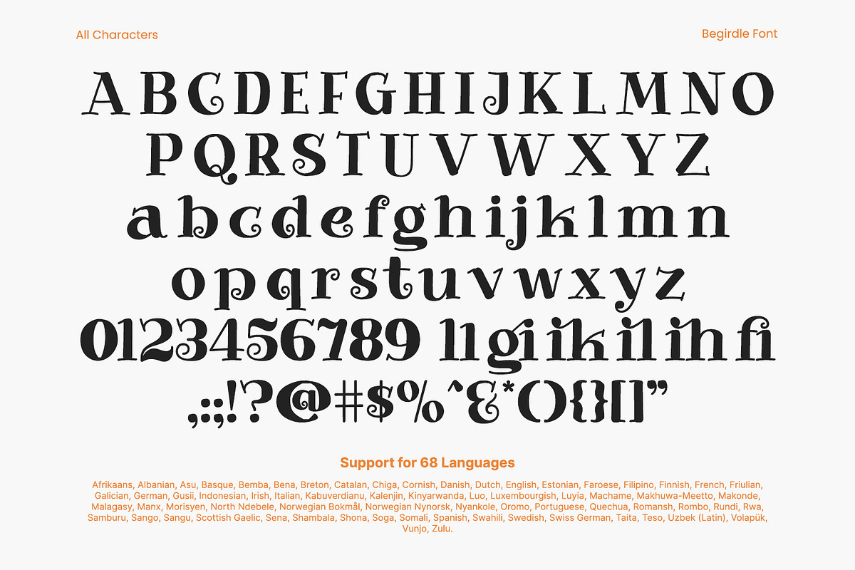Begirdle, a Serif Font by yumnatype (Photo 10 of 10)