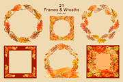 Oak&Acorn Harvest watercolor clipart, a Decorative Illustration by EL_SUHOVA (Thumbnail 6 of 14)