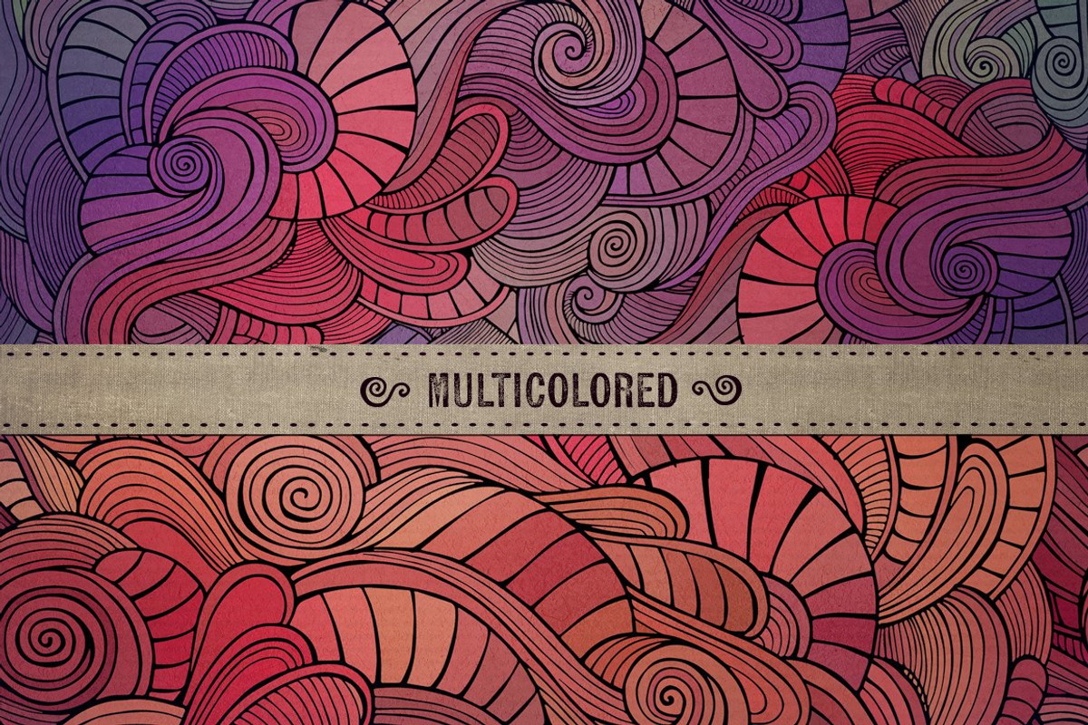 10 Waves Seamless Patterns preview 2