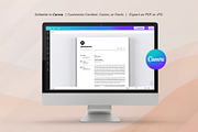 Canva Letterhead and Invoice, a Stationery Template by DesignDevisers (Thumbnail 17 of 19)