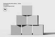 Cosmetic Box Packaging Mockup Set, a Packaging Mockup by Mego-studio (Thumbnail 4 of 7)
