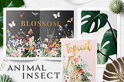 Summer Blossom, a Decorative Illustration by Graphic Box (Thumbnail 5 of 8)