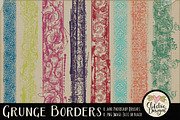 Grunge Border Photoshop Brushes