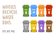 Recycle waste bins, an Illustration by Primula`s shop (Thumbnail 4 of 5)