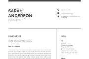 Word Resume/CV, a Resume Template by SlideCo (Thumbnail 6 of 6)