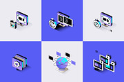 Cybersecurity Isometric Icons, a Solid Icon by Polar Vectors (Thumbnail 5 of 10)