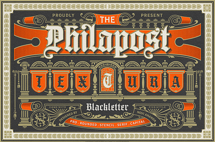 NS Philapost Fonts