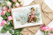 Vintage Valentine Illustrations, an Illustration by French Kiss Collections (Thumbnail 2 of 13)