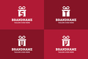 Letter S T U V Gift Package Logo, a Branding & Logo Template by Pray Art Design Studio (Thumbnail 2 of 2)