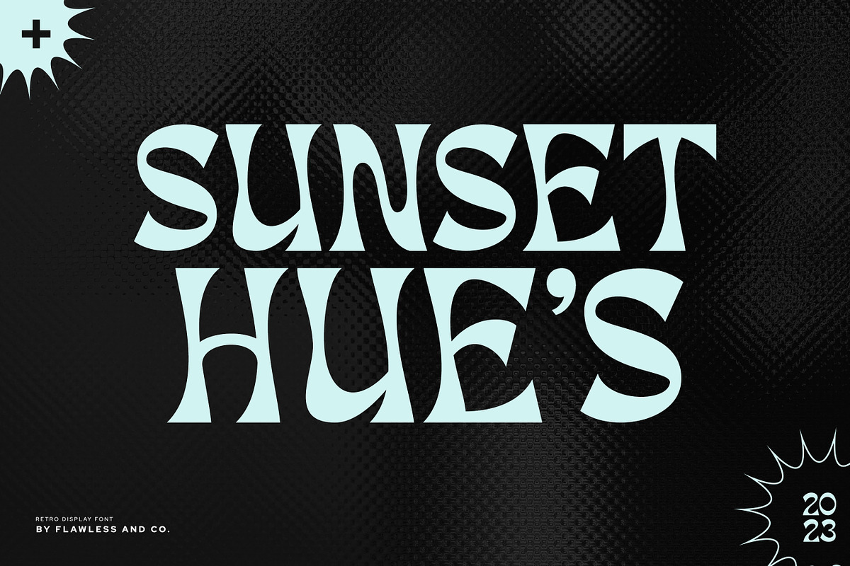 Retro Guns - Display Font Type, a Serif Font by Flawless And Co (Photo 7 of 10)
