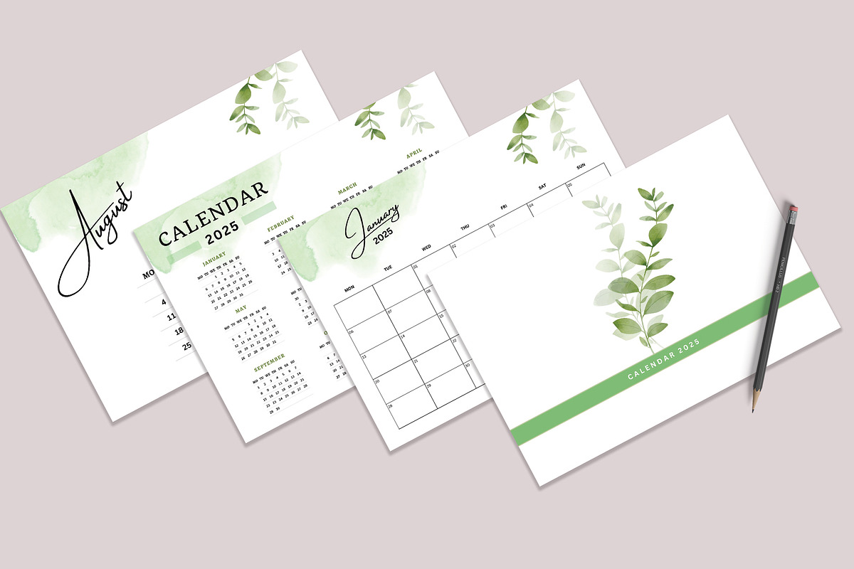 Calendar Template/Calendar 2025, a Stationery Template by Design Zone (Photo 4 of 8)