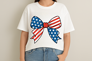 4th Of July Coquette Bow Png Svg, an Object Graphic by EllaMaiyaali (Thumbnail 5 of 5)