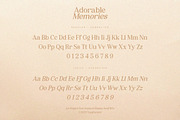 Adorable Memories - Nostalgic Serif, a Serif Font by TypeFounder (Thumbnail 9 of 10)