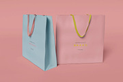 Paper Bag Mockup, a Packaging Mockup by skybluecreative (Thumbnail 2 of 2)