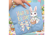 Preppy Happy Easter Png, an Illustration by Designking (Thumbnail 6 of 6)