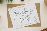 Yearbook Christmas - Calligraphy, a Handwritten Font by Arendxstudio (Thumbnail 5 of 9)