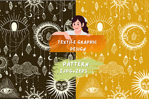 2 Boho Chic Pattern Collection