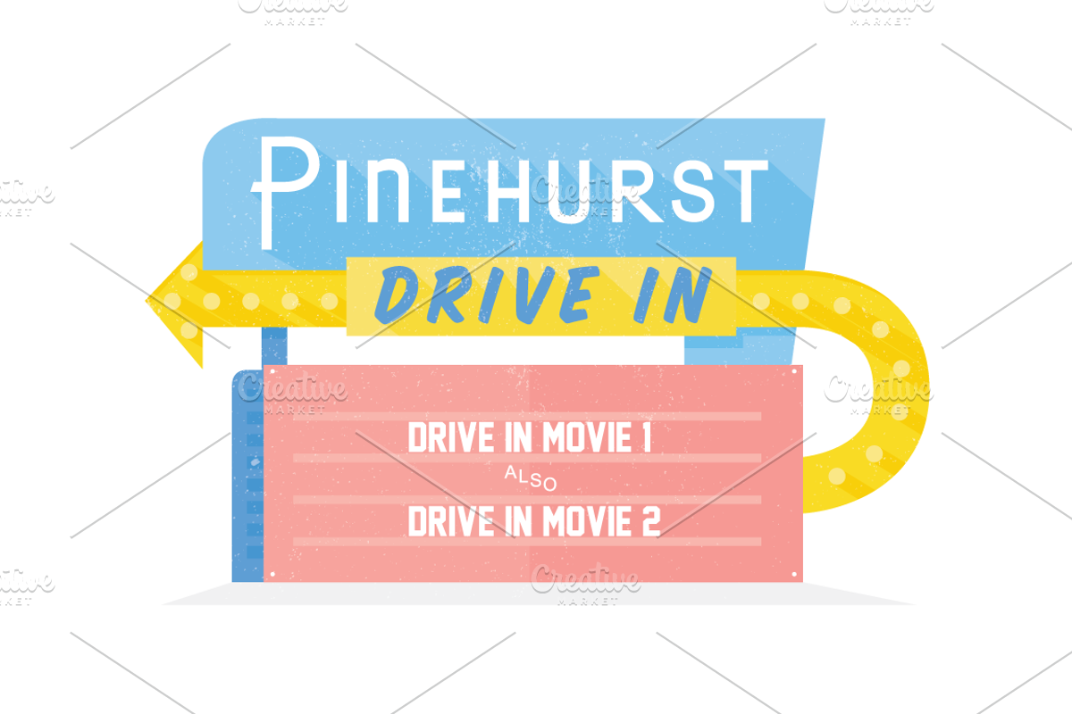 Drive In Movies, an Illustration by CSA Creative Studio (Photo 3 of 4)