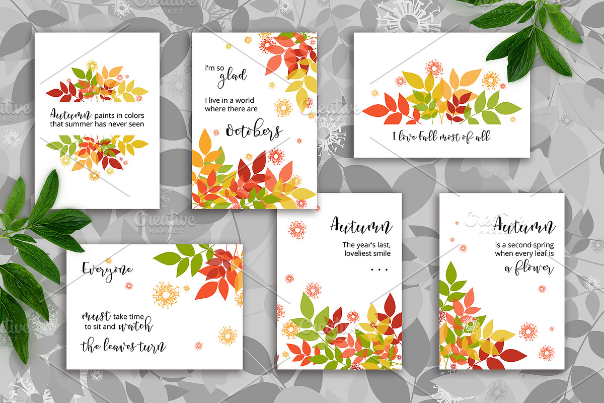 Fall is in the air, a Decorative Illustration by NKTN graphics (Photo 3 of 5)