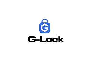 G Lock Logo, a Branding & Logo Template by ZHR Creative