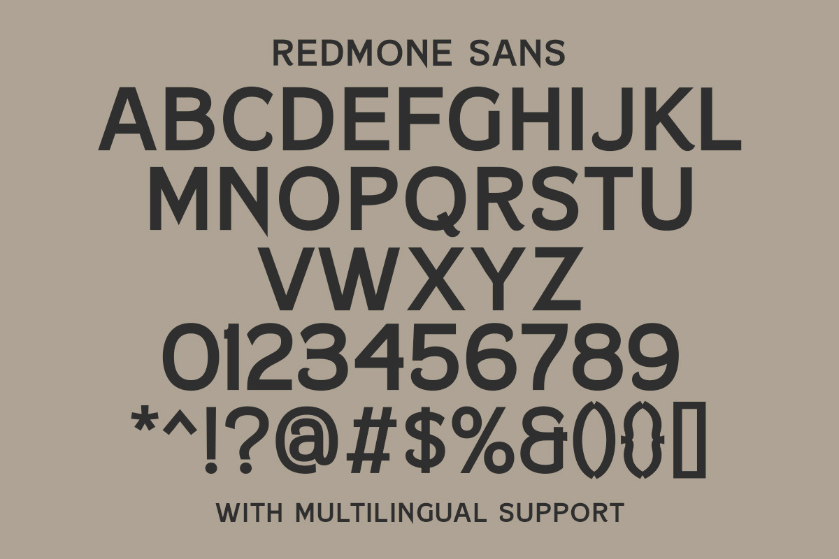 Redmone Font Duo, a Script Font by Letterhend Studio (Photo 5 of 9)
