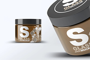 Cosmetics Glass Jar Mockup, a Packaging Mockup by Hubzway (Thumbnail 6 of 7)